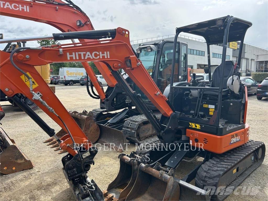 Hitachi ZX26U-6 대형 굴삭기 29톤 이상