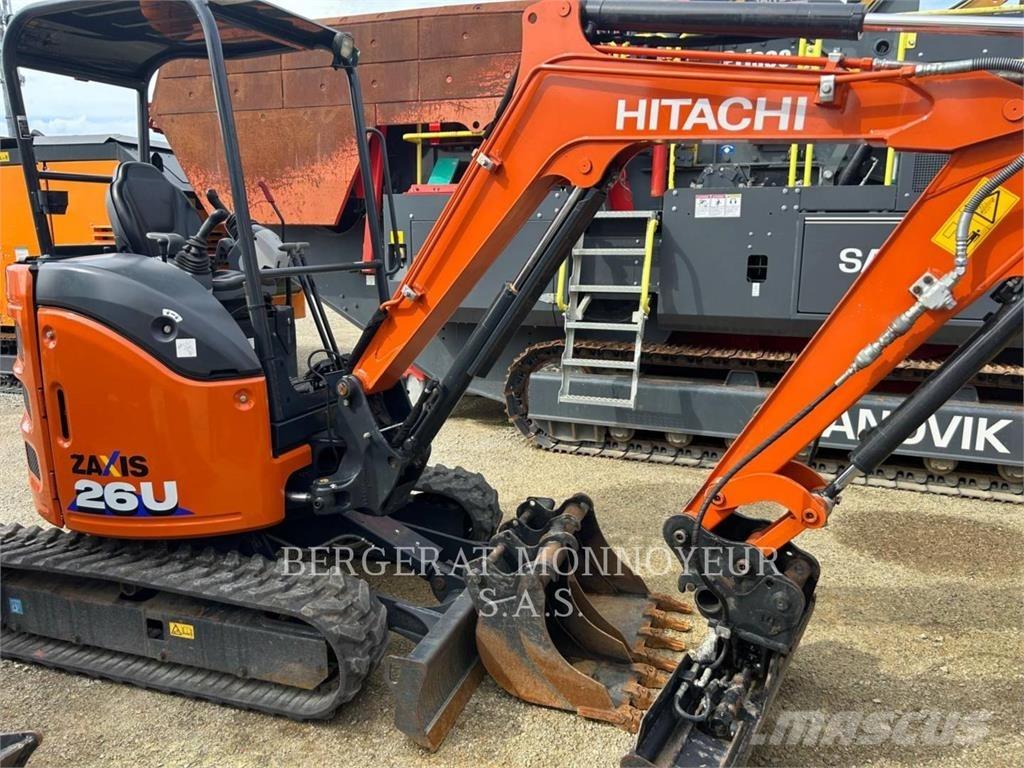 Hitachi ZX26U-6 대형 굴삭기 29톤 이상
