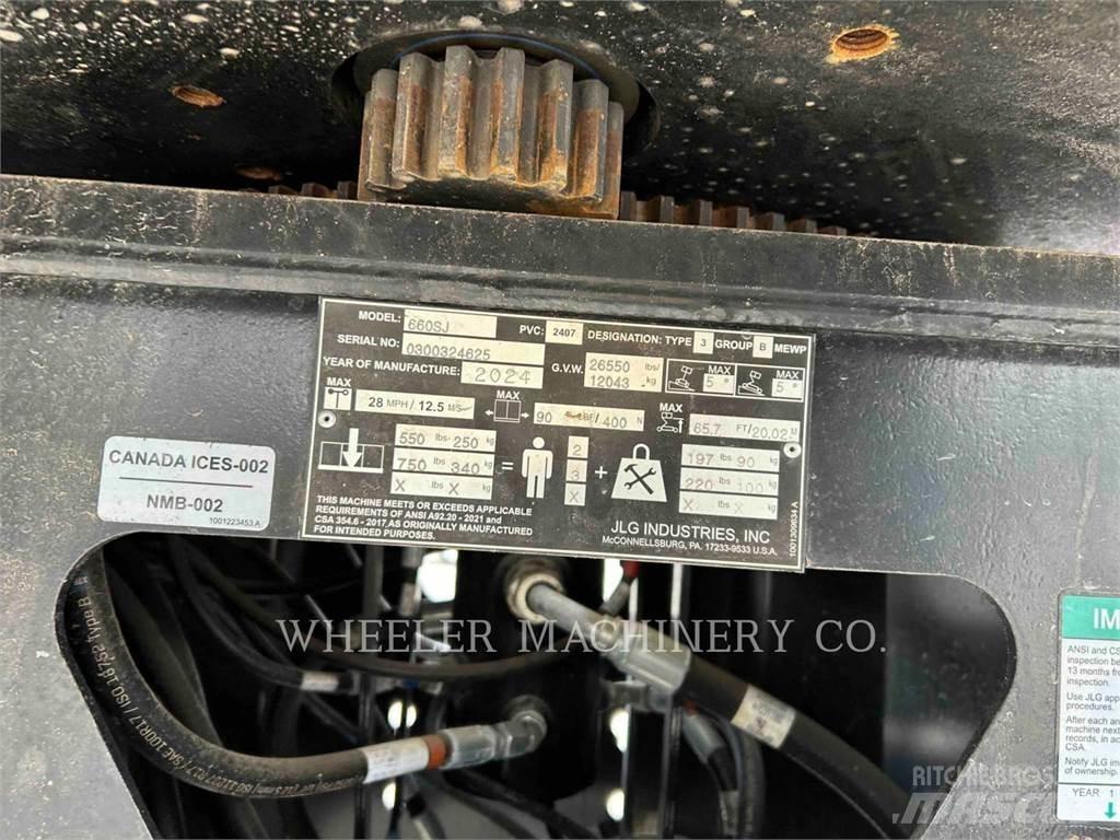 JLG 660SJ SP 관절형 전동이동 리프트