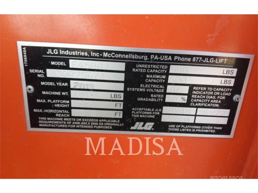 JLG E450AJ 관절형 전동이동 리프트