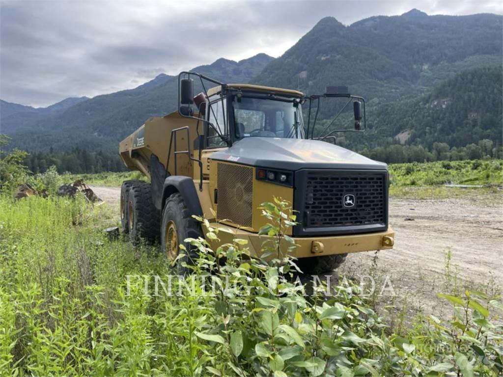 John Deere 410E 연결식 홀러