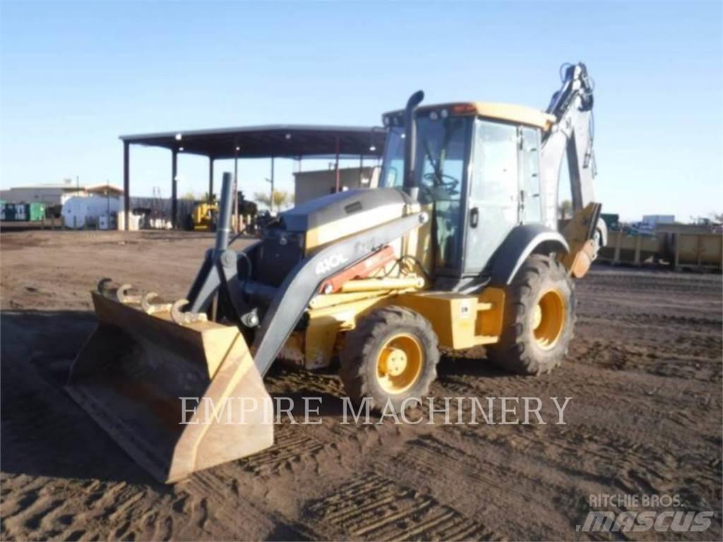 John Deere 410L 백호로더