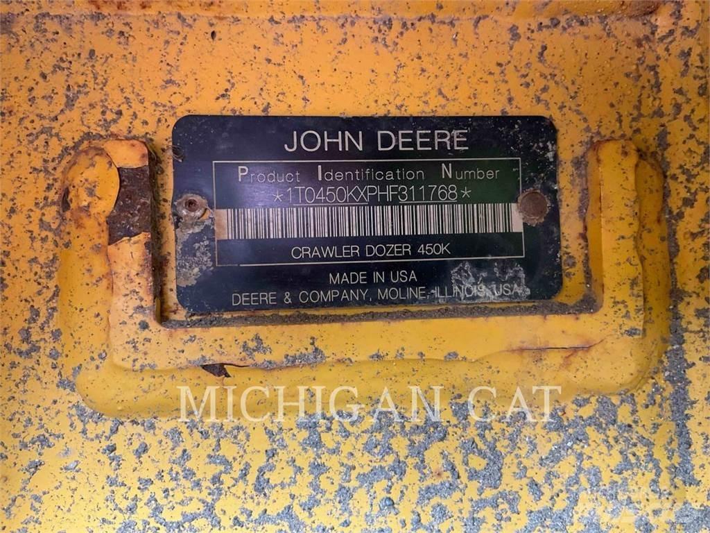 John Deere 450K 크롤러 도저