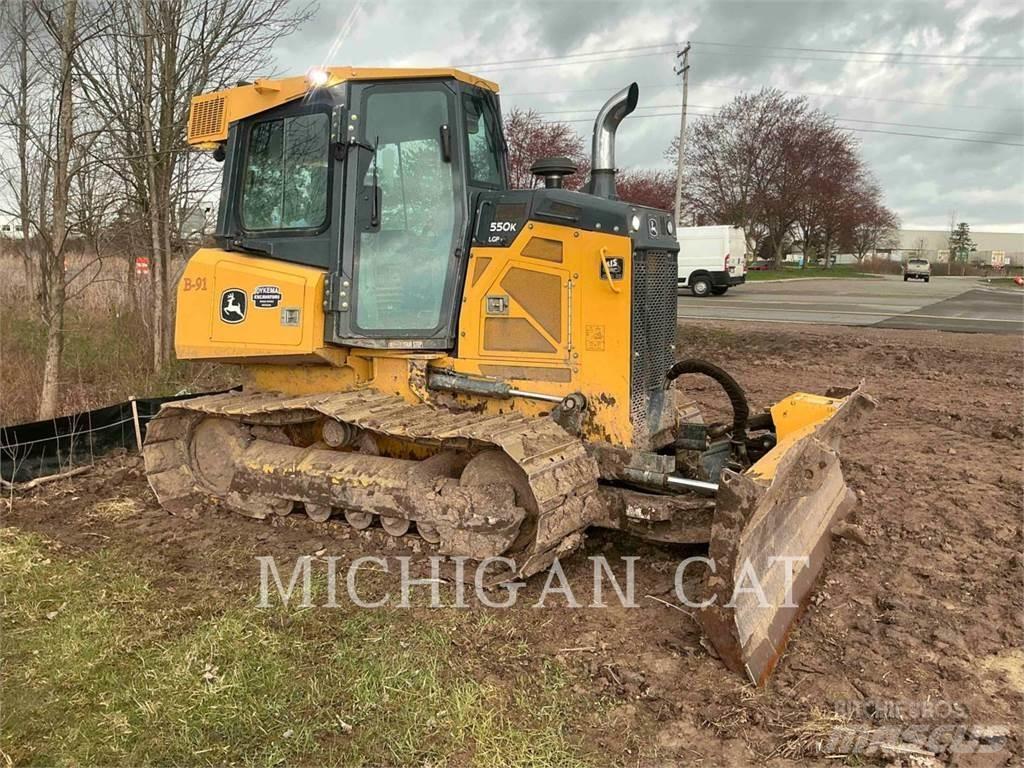 John Deere 550K LGP 크롤러 도저
