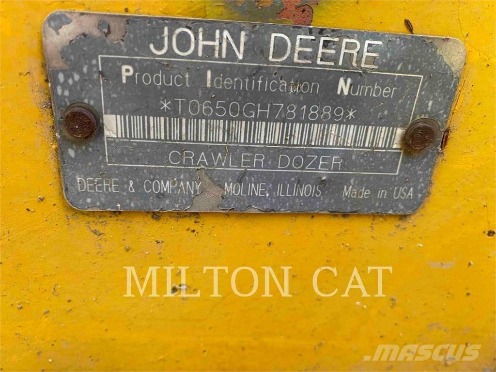 John Deere 650G 크롤러 도저