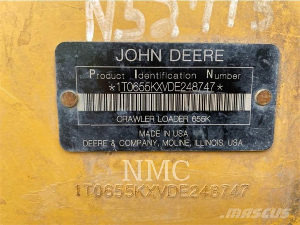 John Deere 655 궤도식 로우더
