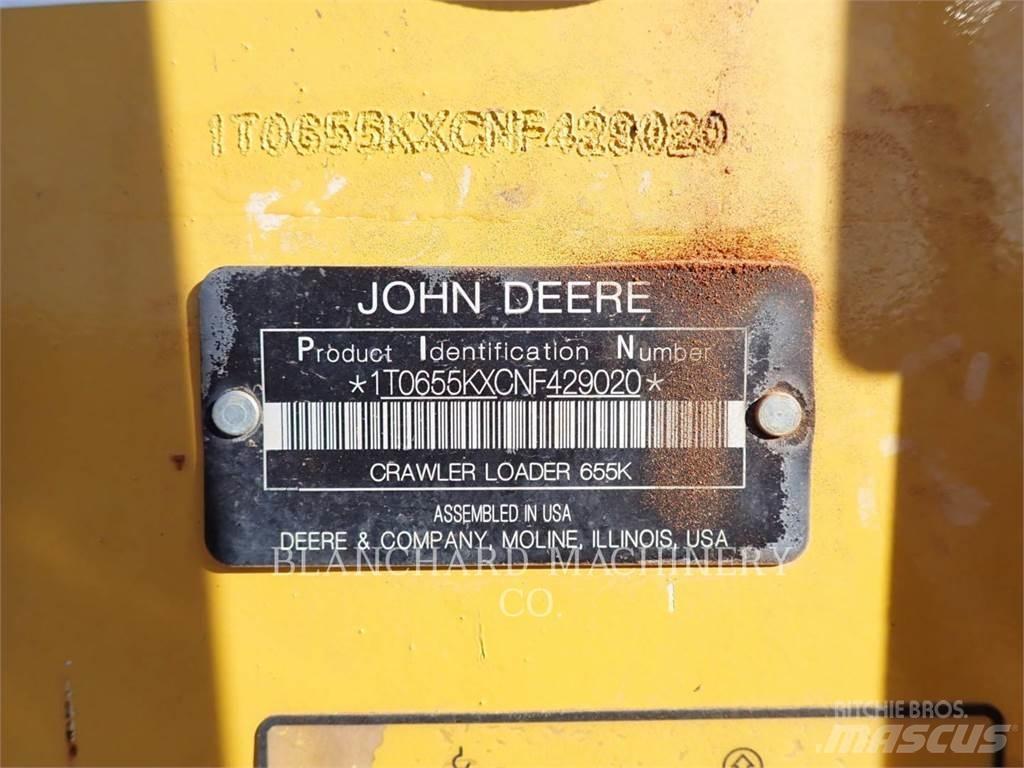 John Deere 655K 궤도식 로우더