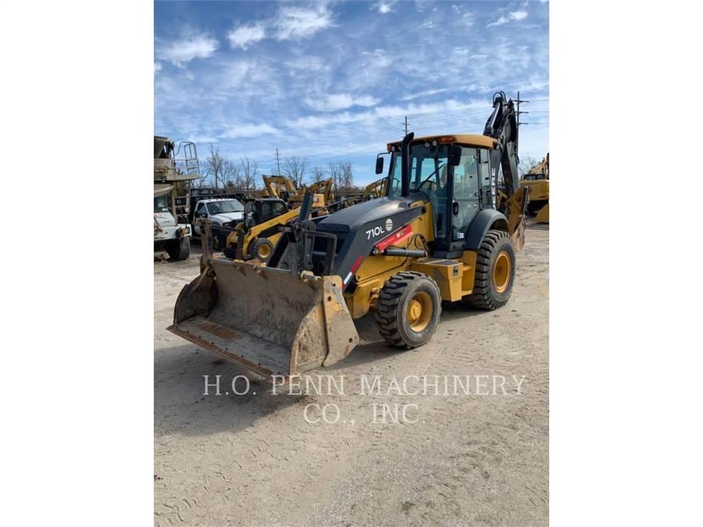 John Deere 710 백호로더