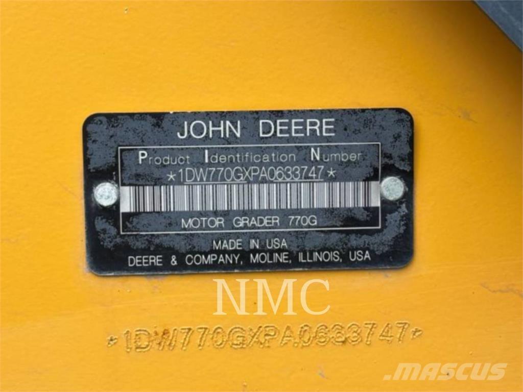 John Deere 770G 그레이더