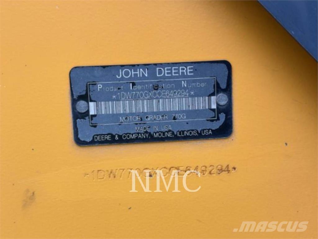 John Deere 770G_JD 그레이더