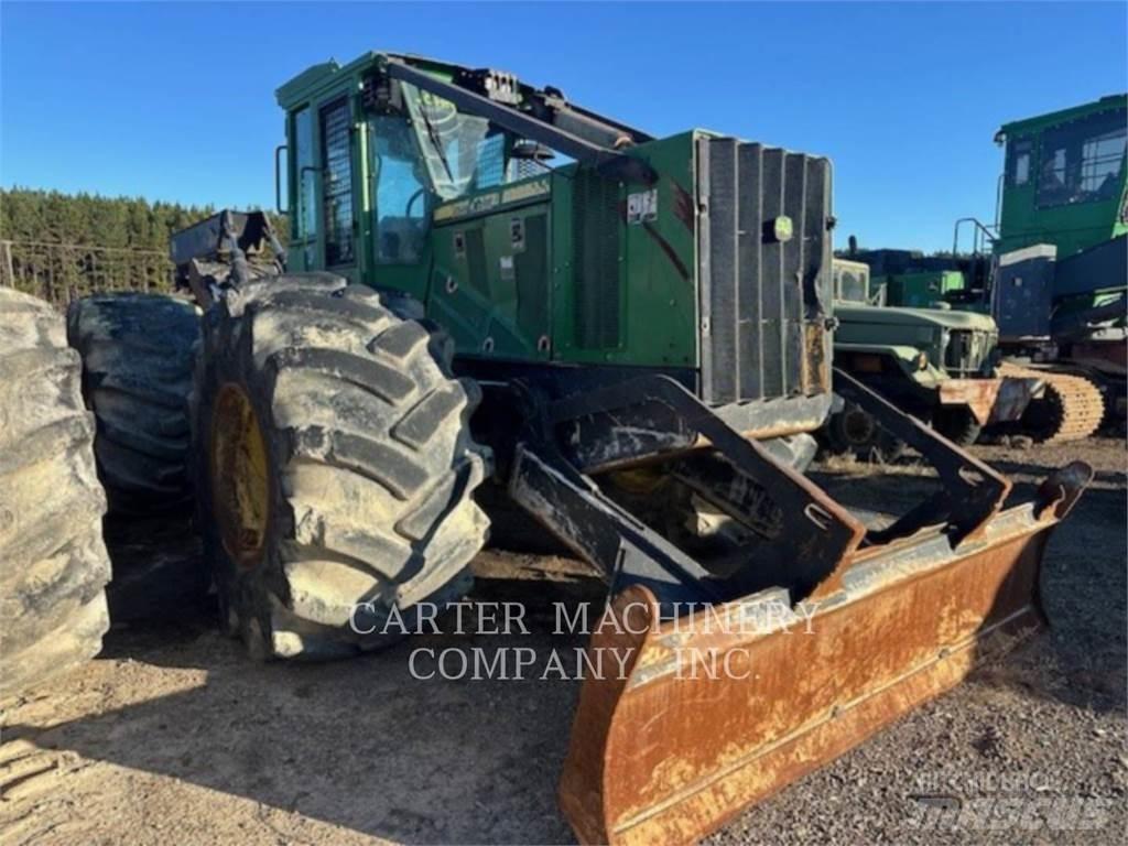 John Deere 848H 목재스키더