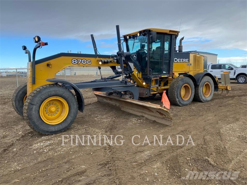 John Deere 870G 그레이더
