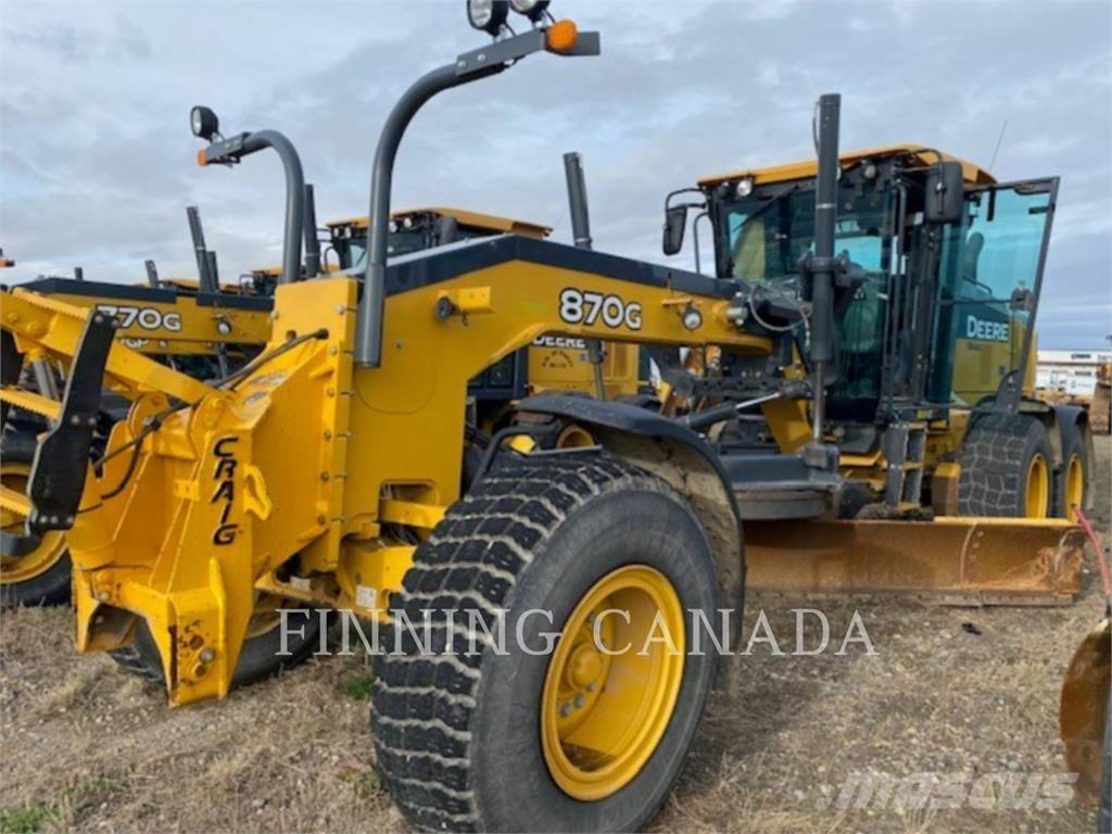 John Deere 870G 그레이더