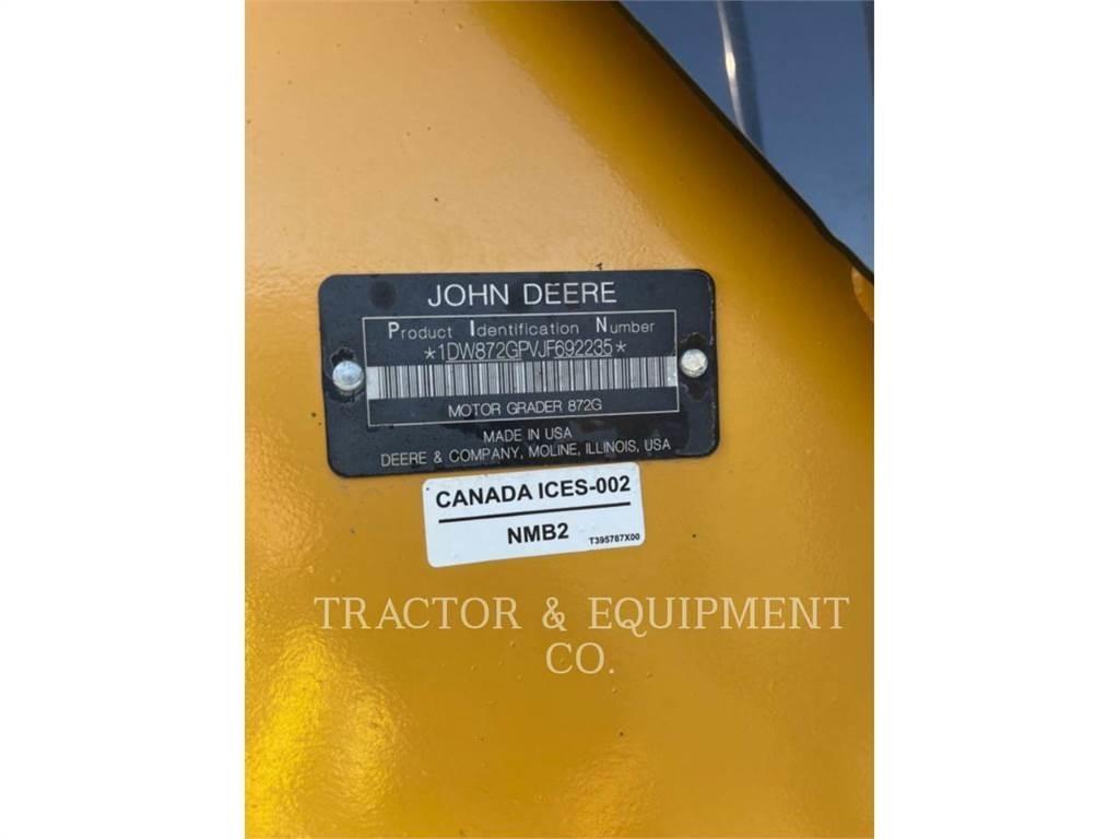 John Deere 872GP 그레이더