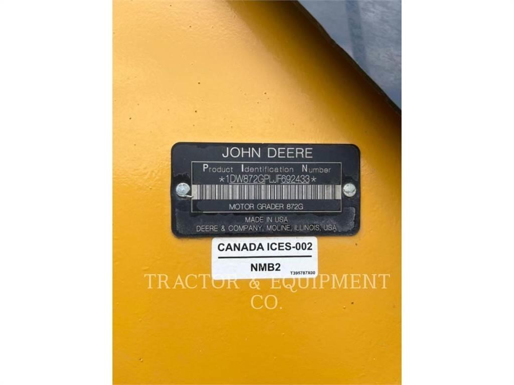 John Deere 872GP 그레이더