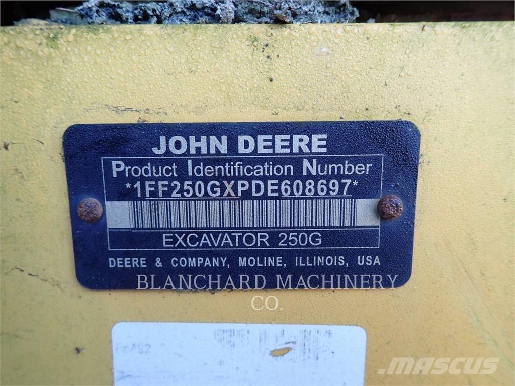 John Deere & CO. 250G LC 대형 굴삭기 29톤 이상