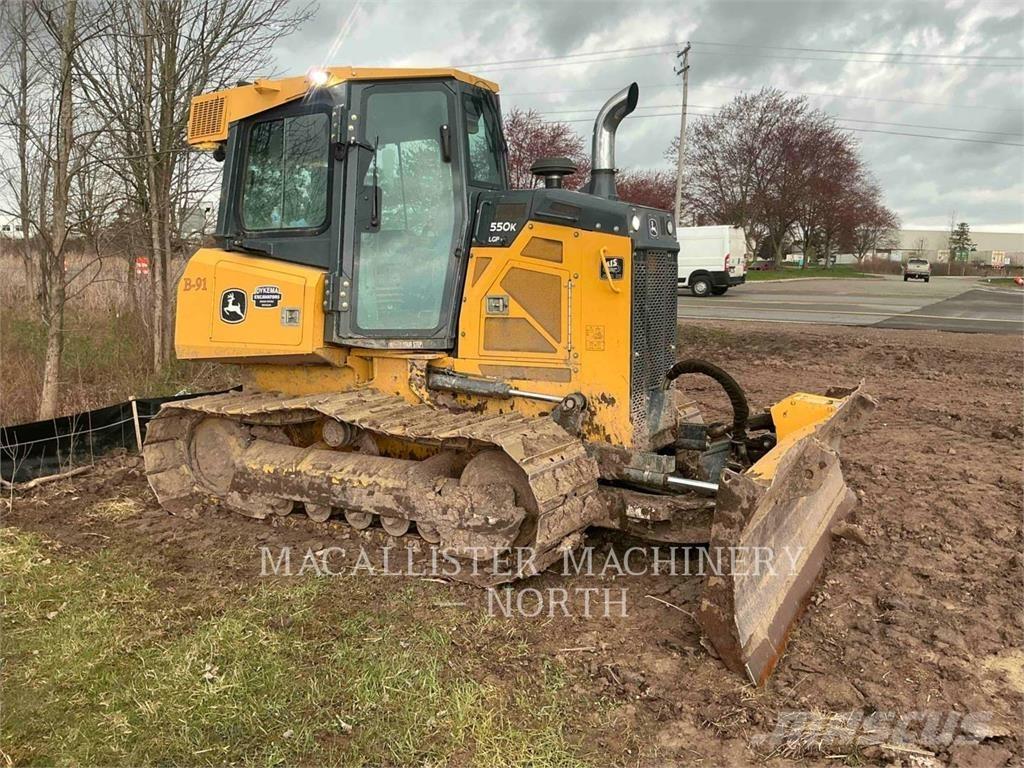 John Deere & CO. 550K 크롤러 도저