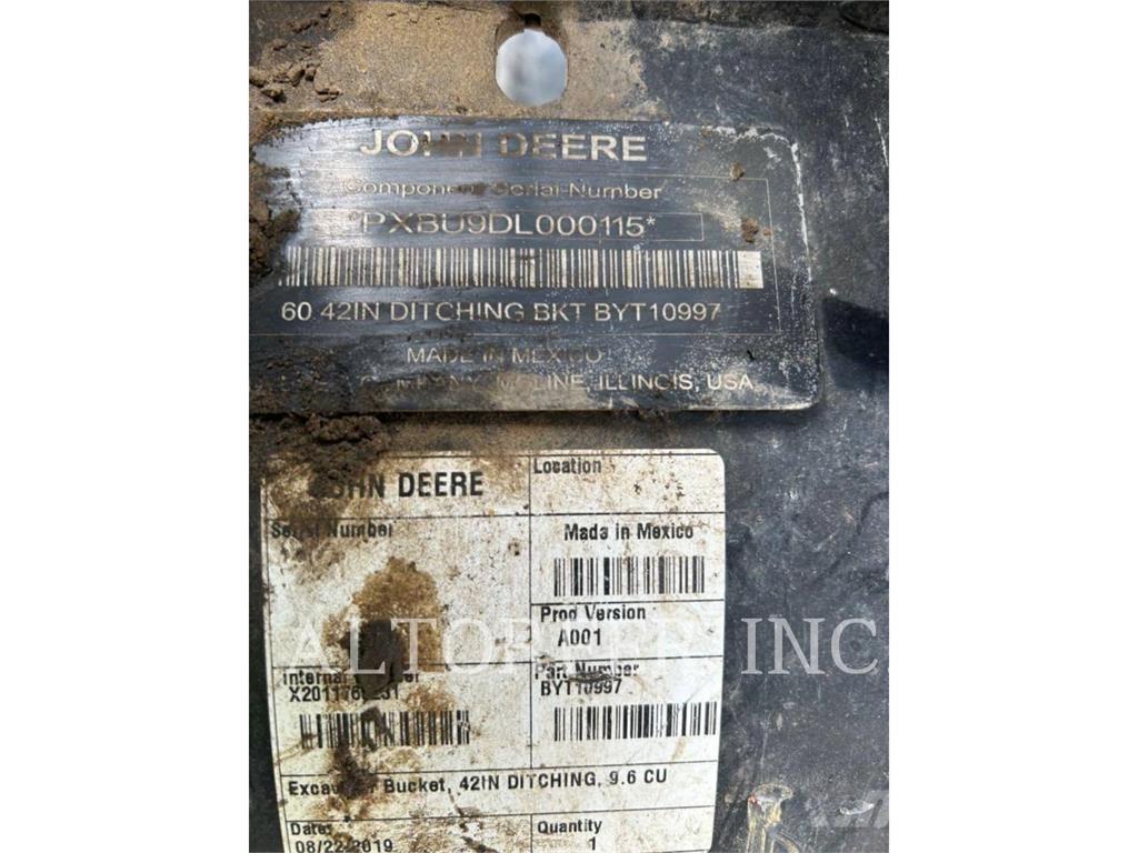 John Deere & CO. 60G 대형 굴삭기 29톤 이상