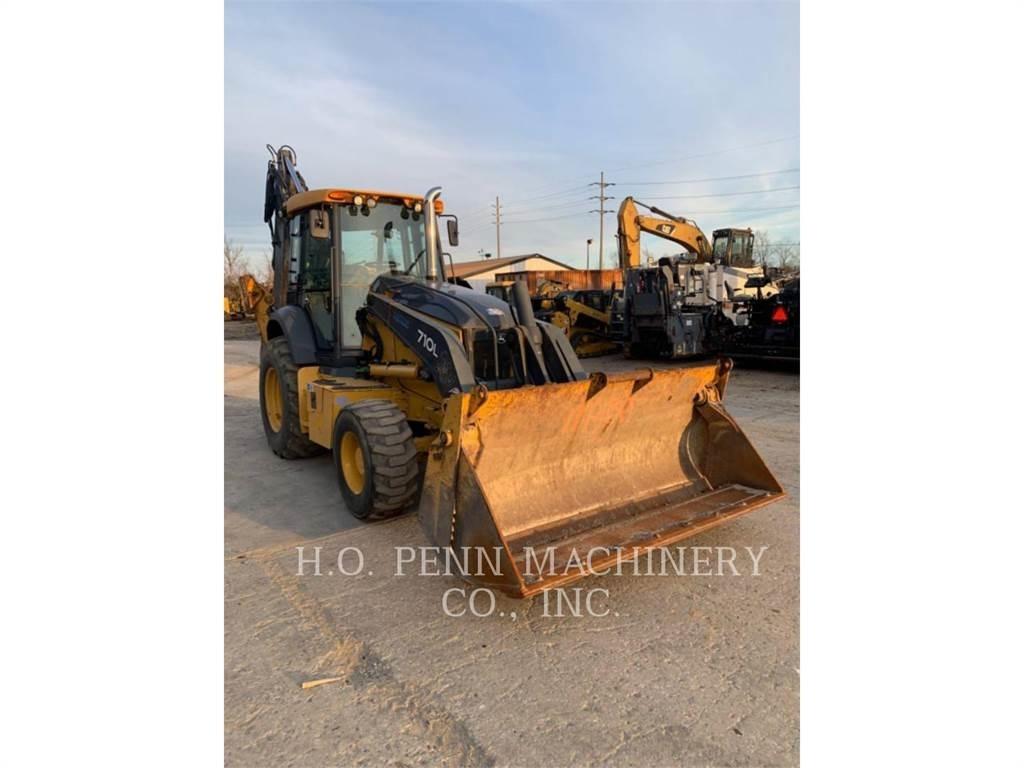 John Deere JD710D 백호로더