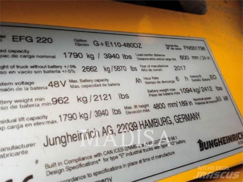Jungheinrich EFG 220 그 외 지게차