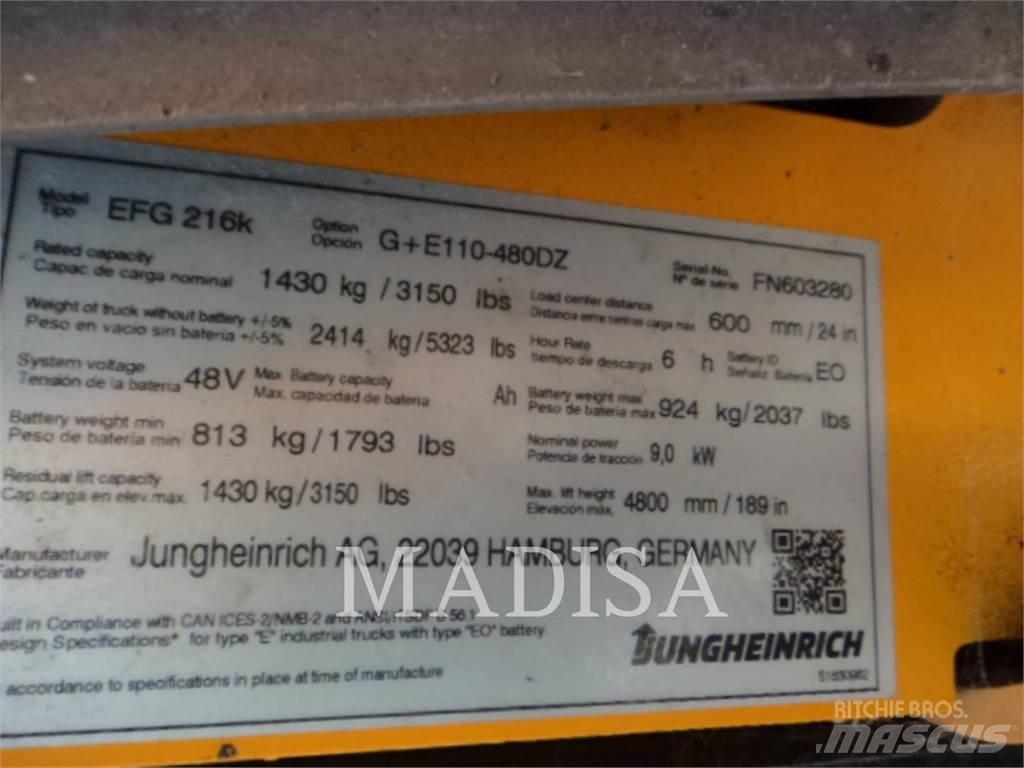 Jungheinrich EFG216K 그 외 지게차