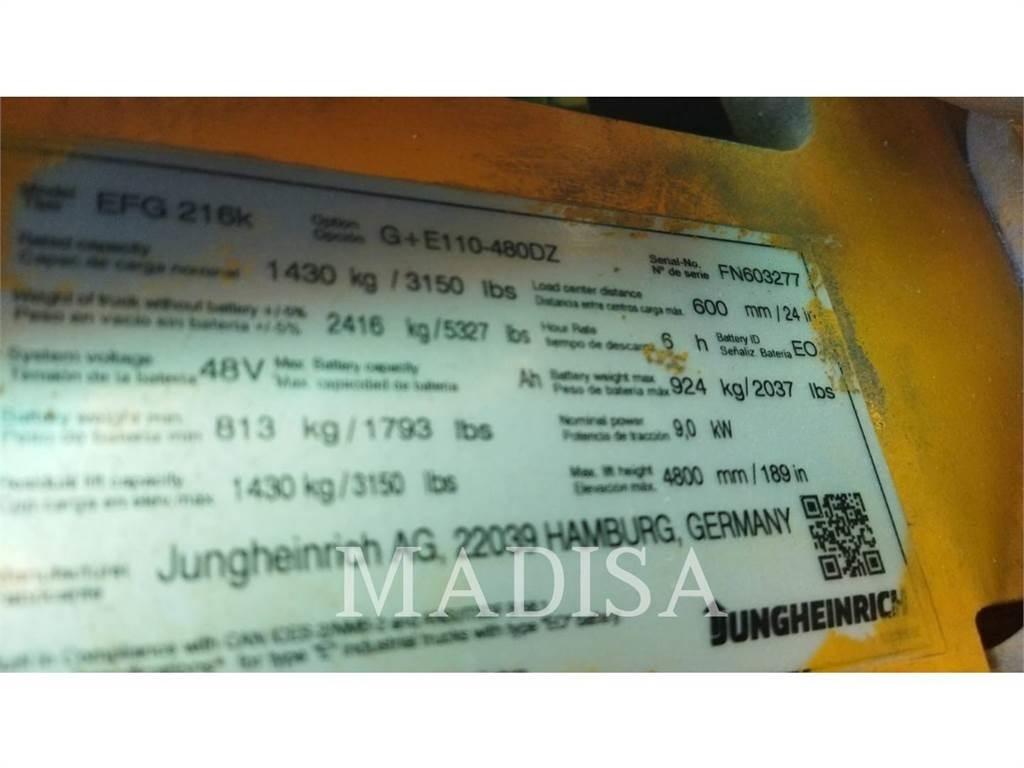 Jungheinrich EFG216K 그 외 지게차