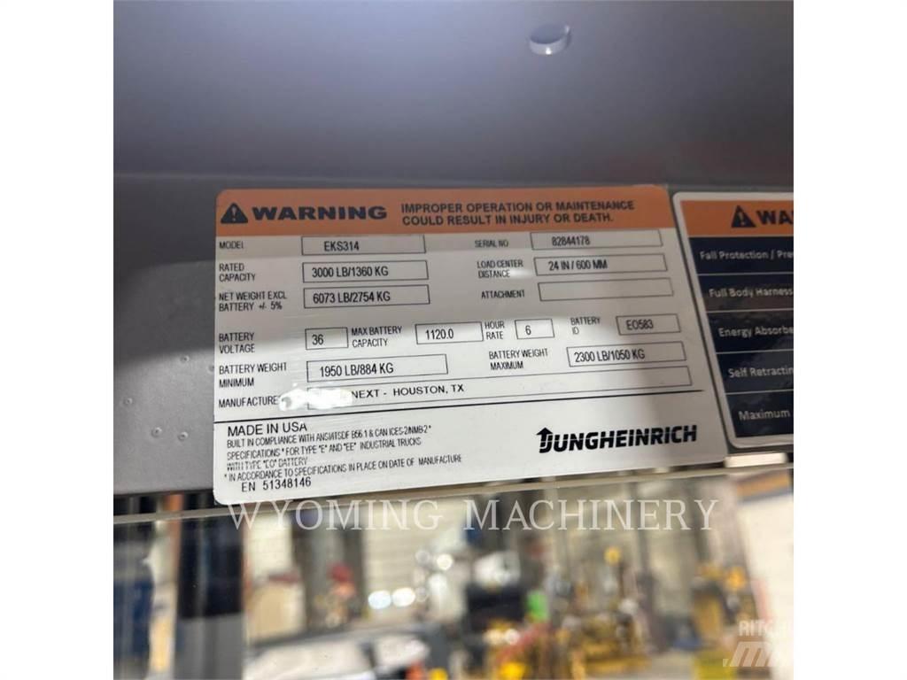 Jungheinrich EKS314 그 외 지게차
