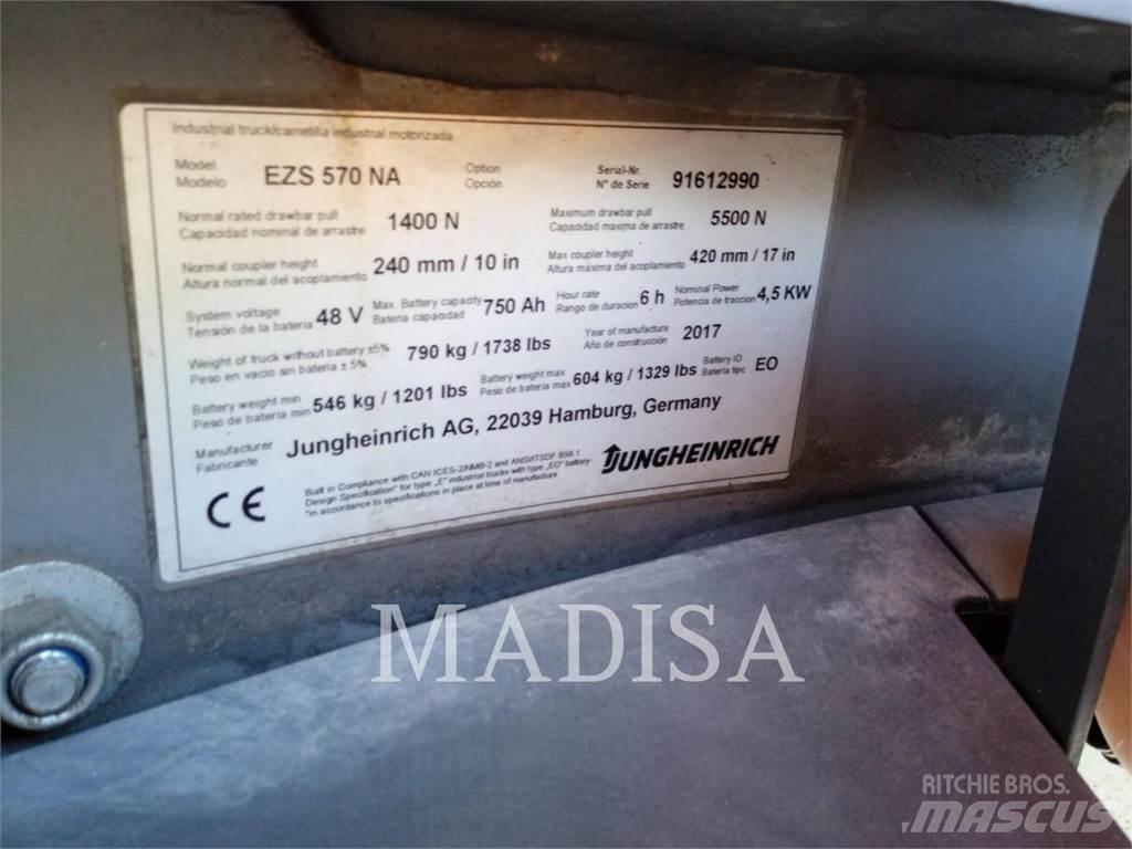 Jungheinrich EZS 570NA 원목 포워더