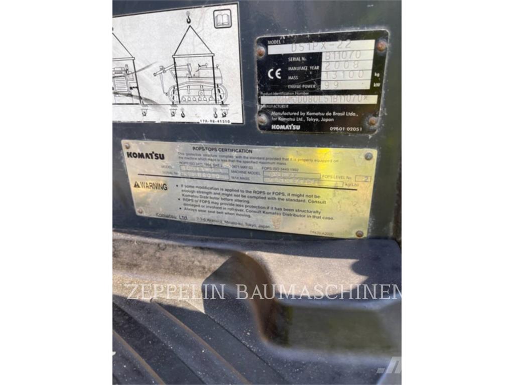 Komatsu D51PX-22 크롤러 도저