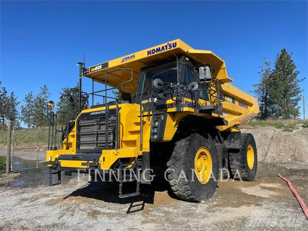 Komatsu HD605-8 연결식 홀러