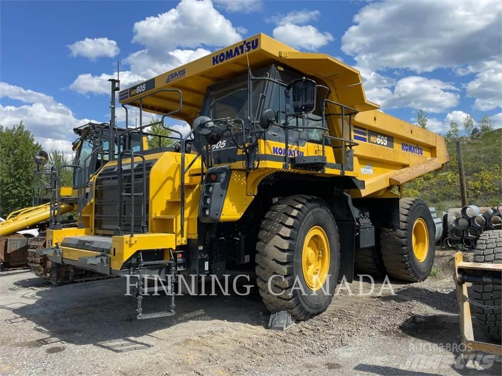 Komatsu HD605-8 연결식 홀러