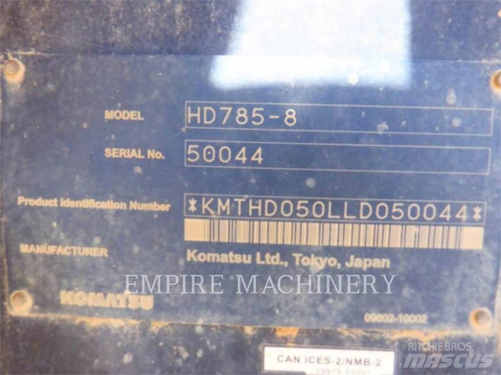 Komatsu HD785-8 연결식 홀러