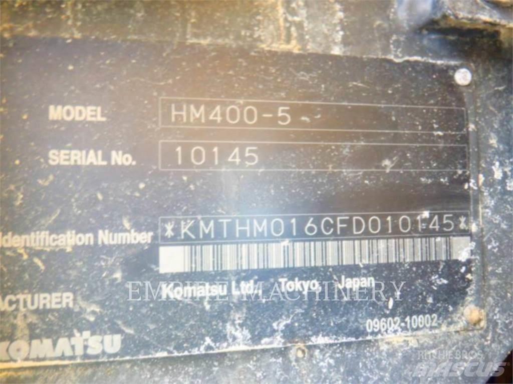 Komatsu HM400-5 연결식 홀러