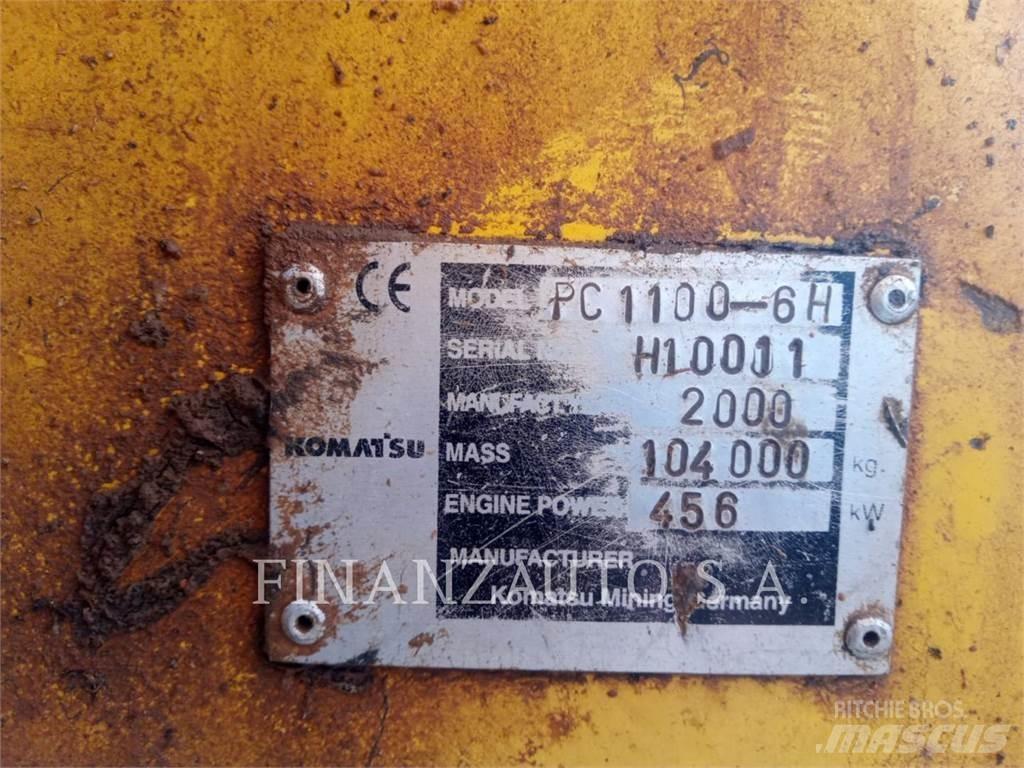 Komatsu PC 1100SP 대형 굴삭기 29톤 이상