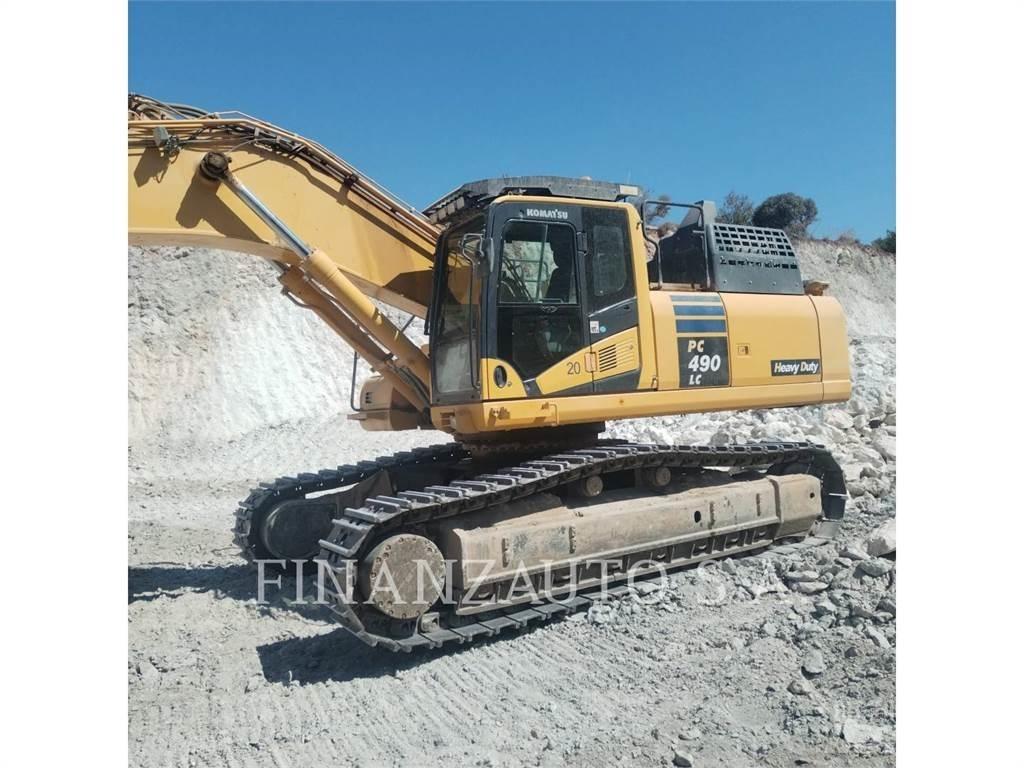 Komatsu PC490 대형 굴삭기 29톤 이상