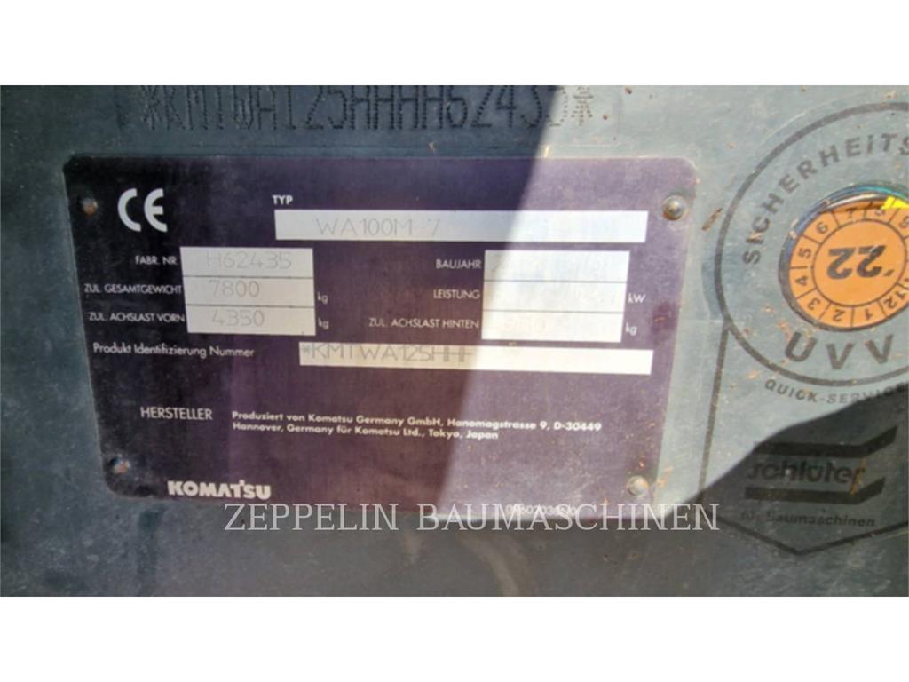 Komatsu WA100M-7  휠로우더
