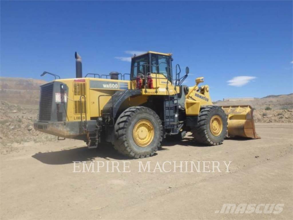 Komatsu WA600-6  휠로우더