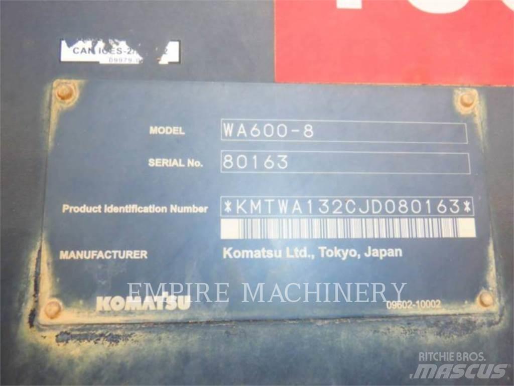Komatsu WA600-8  휠로우더