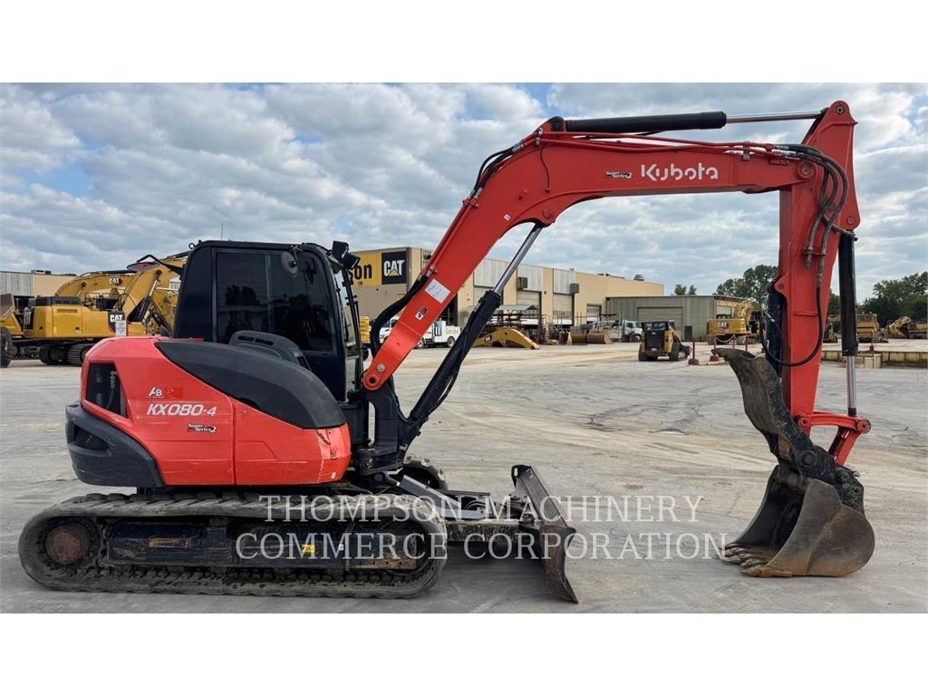 Kubota KX080 소형 굴삭기 7톤 미만