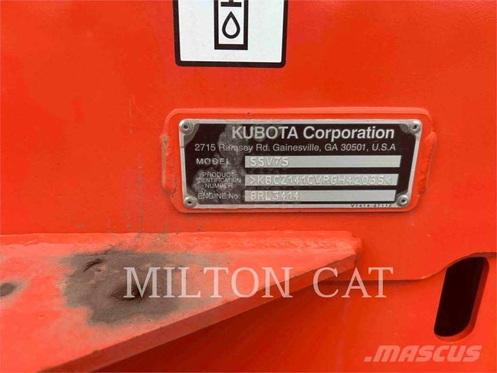 Kubota SSV 75  스키드로더