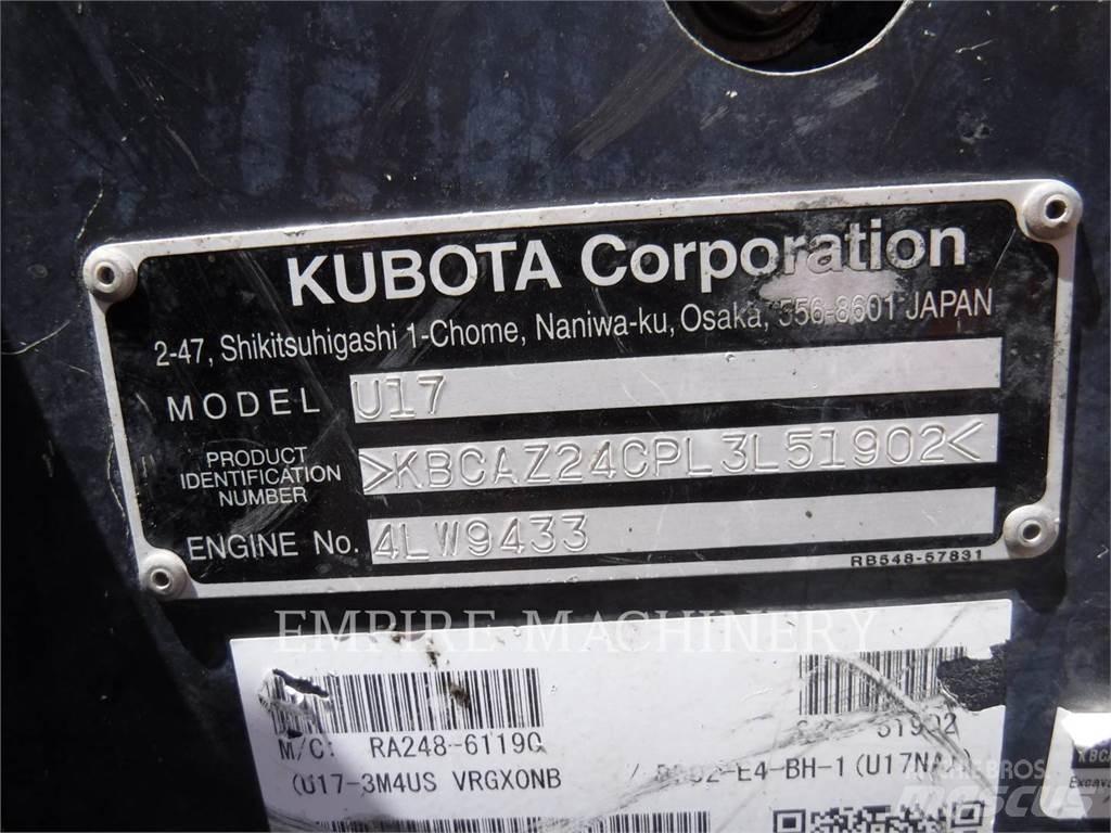 Kubota U17 대형 굴삭기 29톤 이상