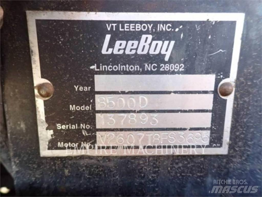 LeeBoy 8500D 아스팔트 포장장비