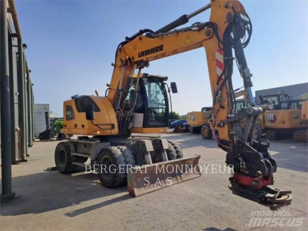 Liebherr A913  휠 굴삭기
