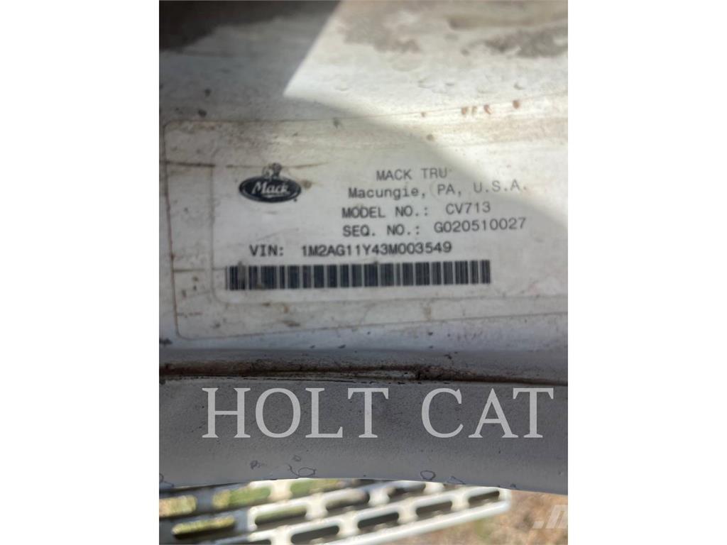 Mack GRANITE CV713 기타 트럭