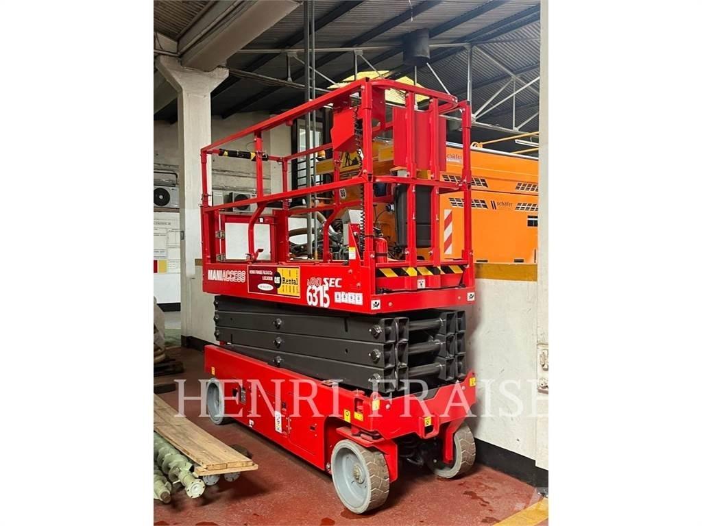 Manitou BF S.A. 100SEC 가위형 리프트