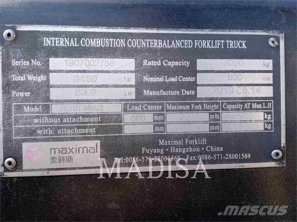 MAXI-LIFT FD70T-MWJ3 그 외 지게차