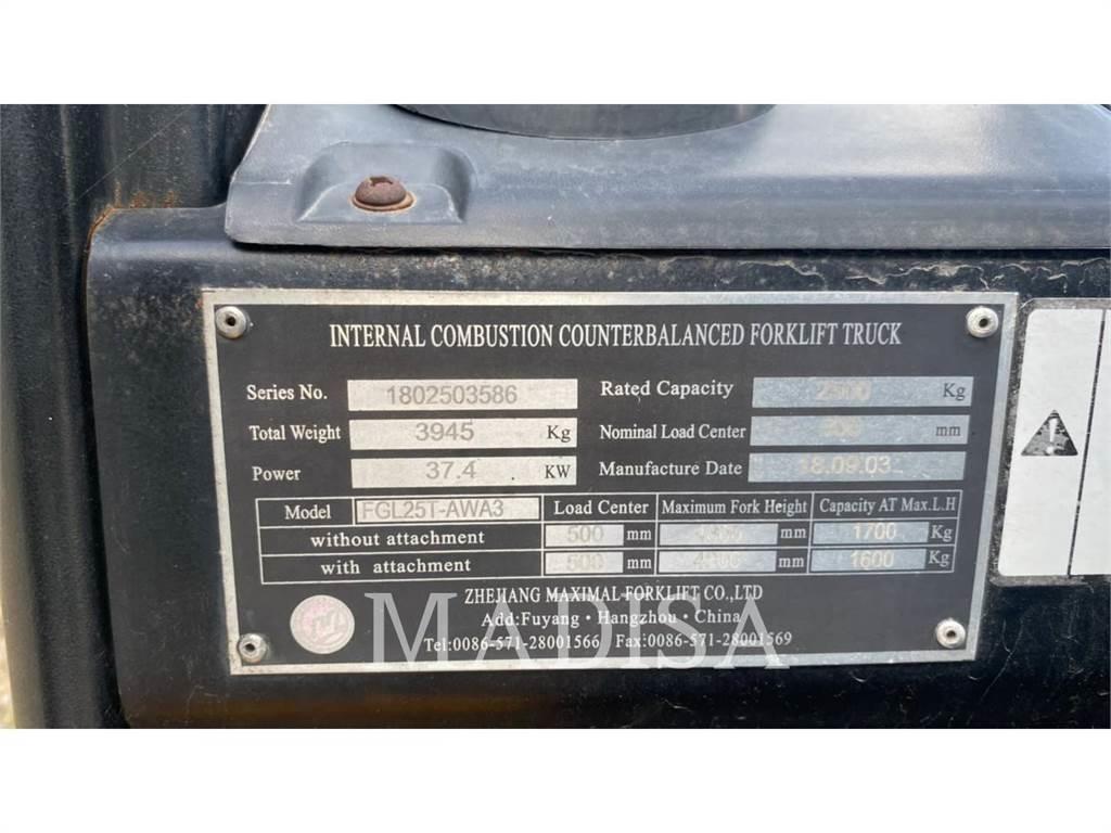 MAXI-LIFT FGL25T-WA3 그 외 지게차