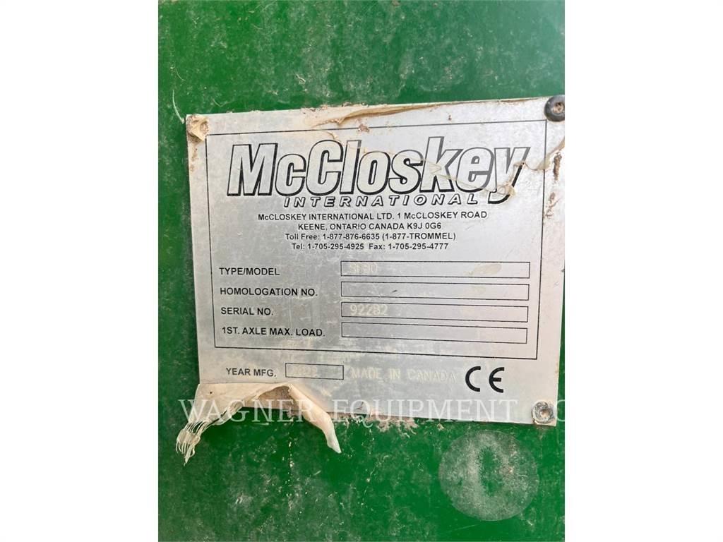 McCloskey SF80 크러셔