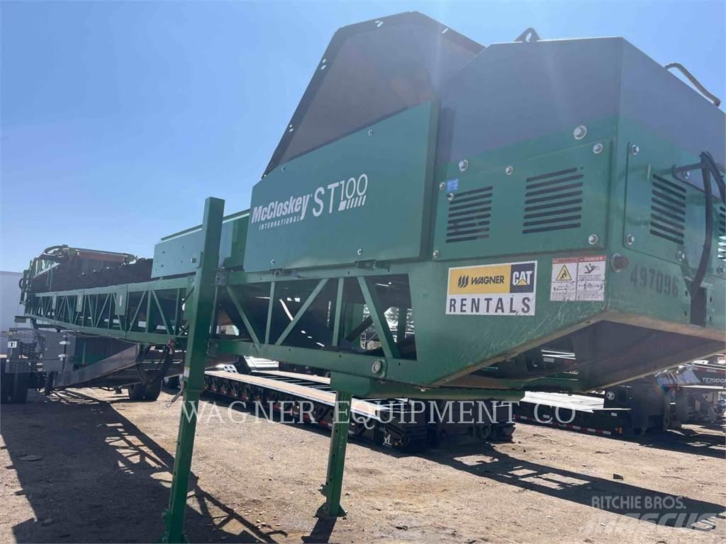 McCloskey ST100D 이동식 분쇄기