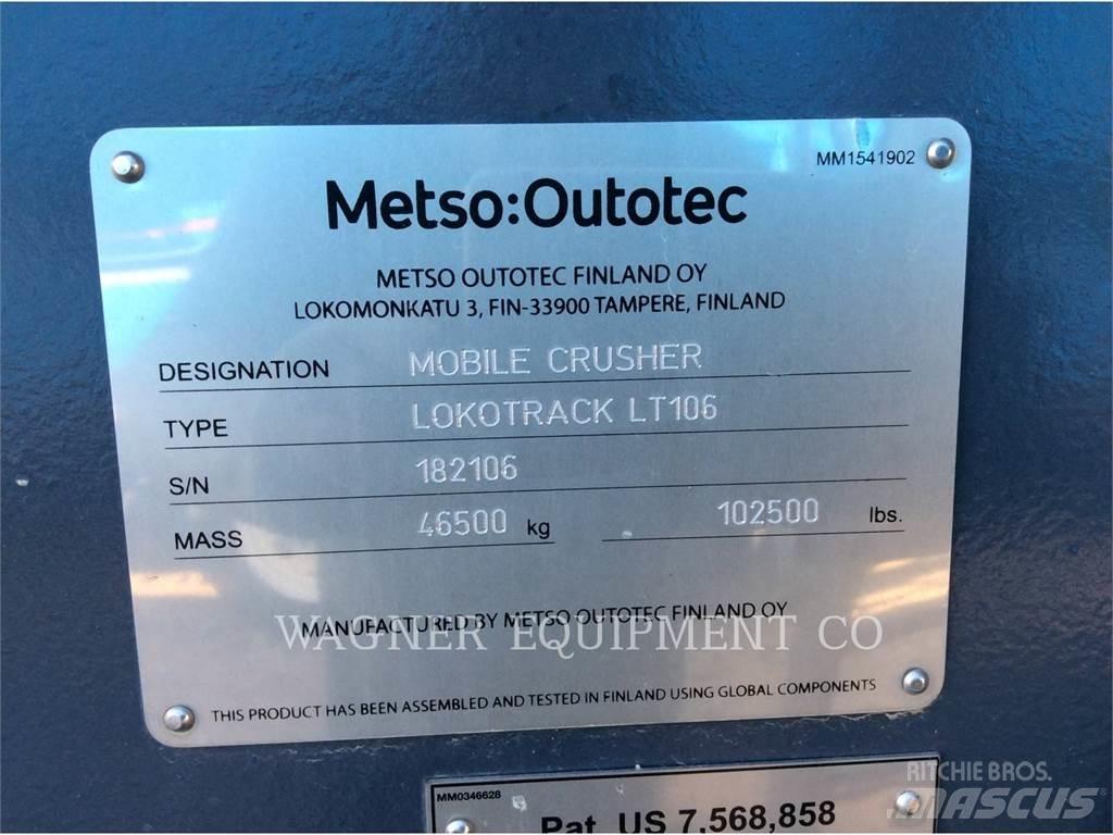 Metso LT106 이동식 분쇄기
